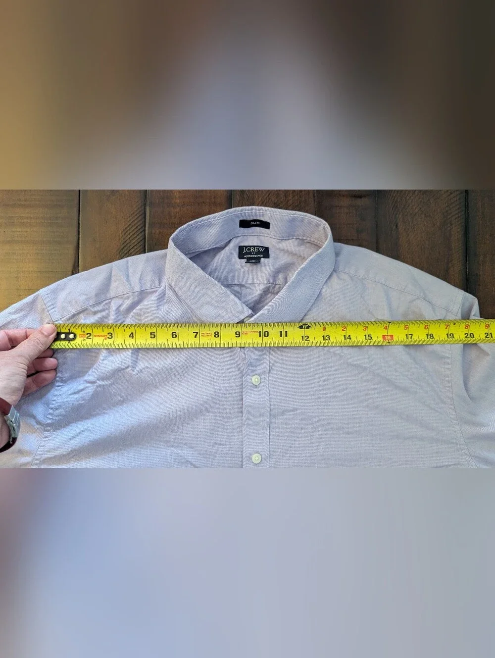J.Crew Performance Mens Light Pastel Purple Slim Fit Button Down Shirt XXL cthny